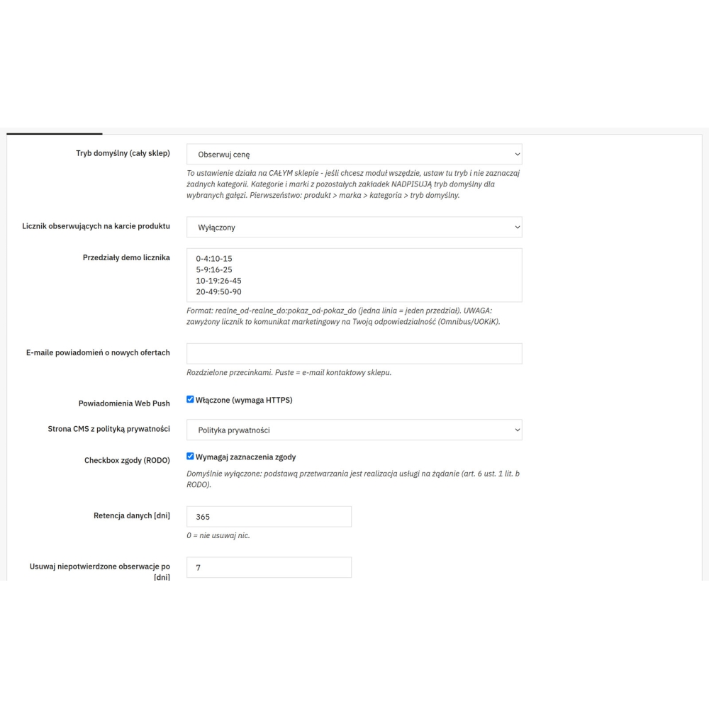 Negoziazione del prezzo e avvisi di prezzo - Modulo PrestaShop