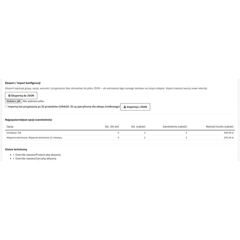 Opciones de producto adicionales: personalización y suplementos - Módulo PrestaShop
