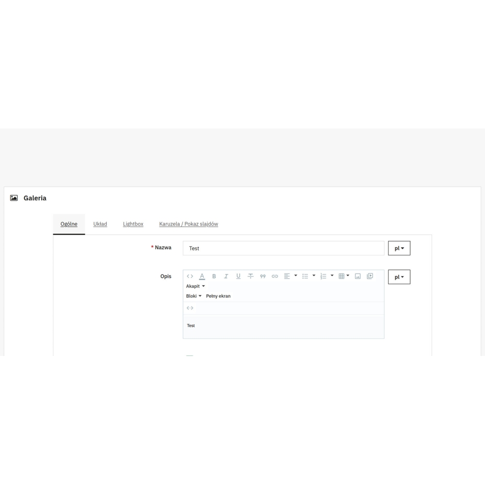 Photo and Video Gallery with Lightbox and Carousel - PrestaShop Module