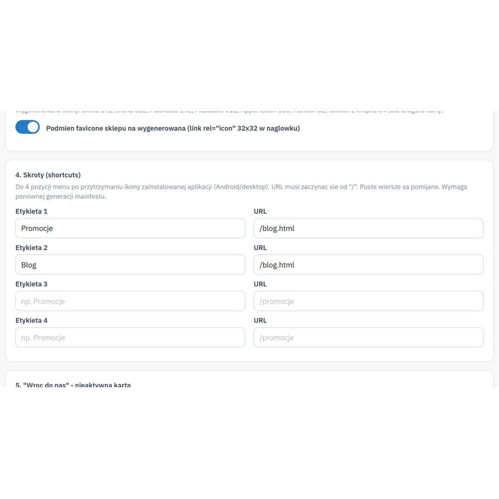 PWA Manifest and Shop Icons - PrestaShop Module