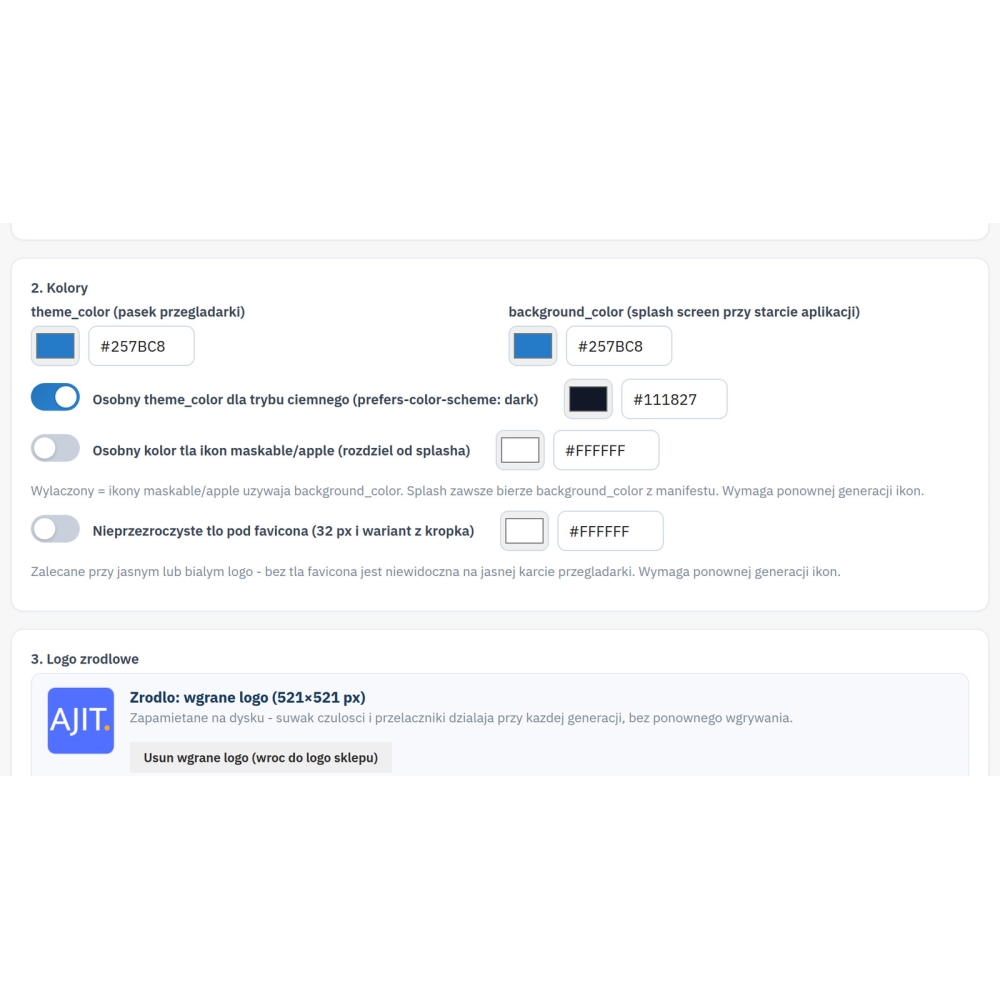 PWA Manifest and Shop Icons - PrestaShop Module