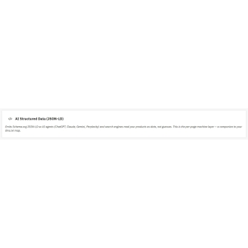 Données Product et Offer pour les produits et les offres