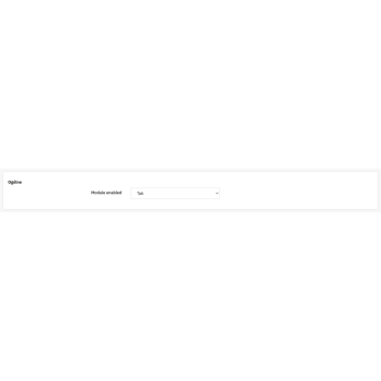 Données Organization et WebSite pour la boutique