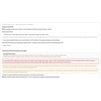 Integrazione con Google Consent Mode v2