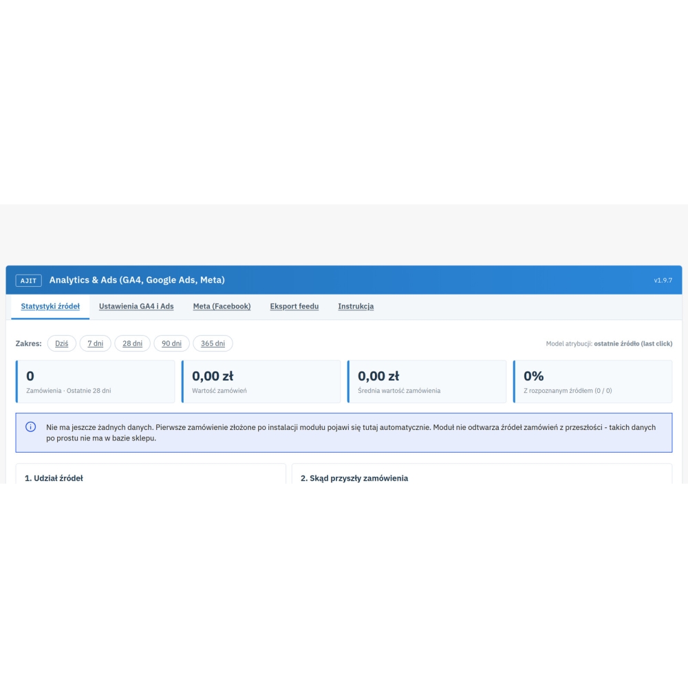 PrestaShop Analytics: GA4, Google Ads and Meta Pixel