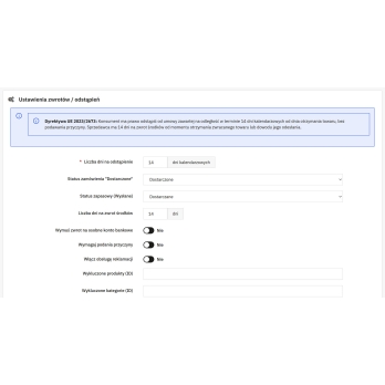 Règles des demandes