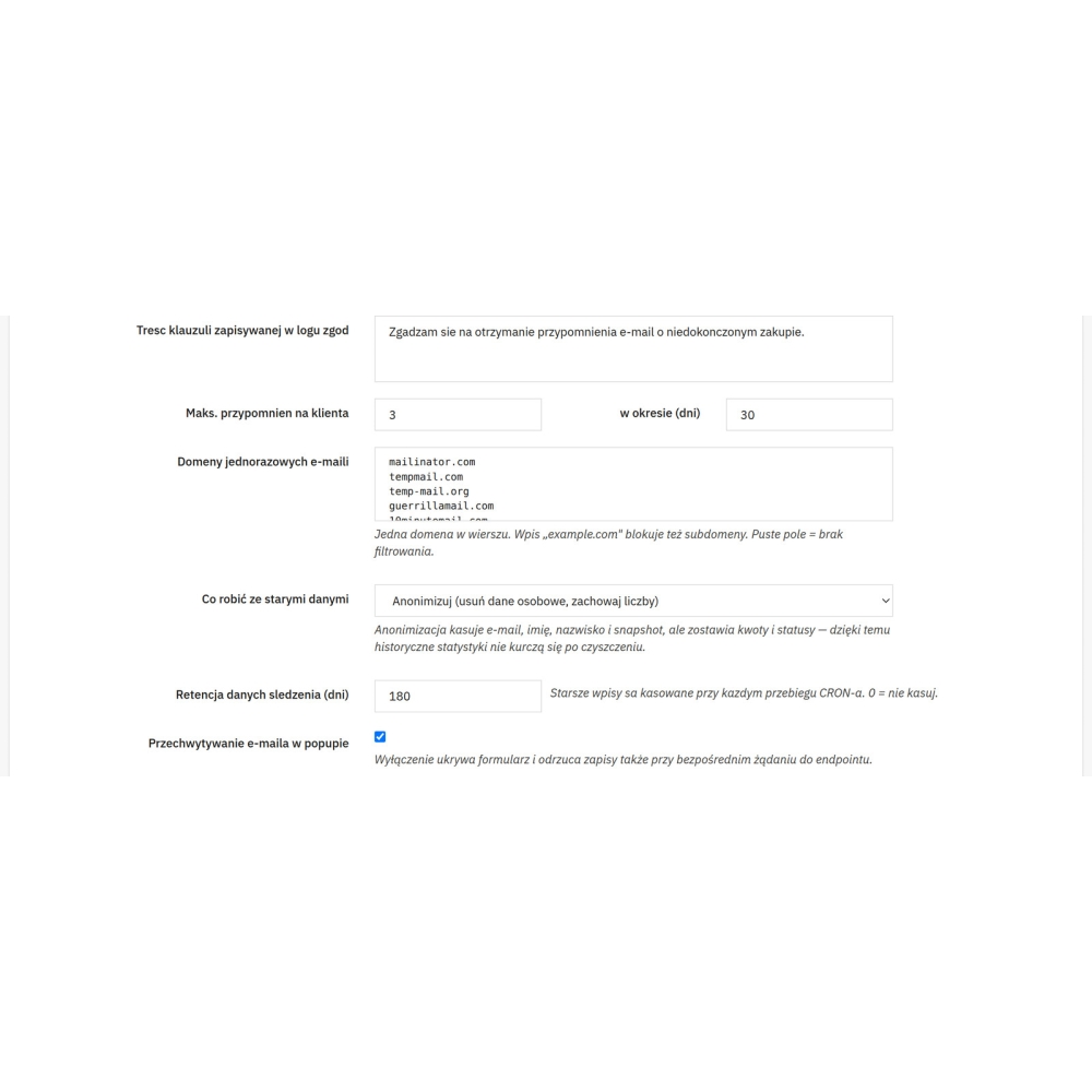 Abgebrochene Warenkörbe PrestaShop - Umsatzrückgewinnung - PrestaShop-Modul