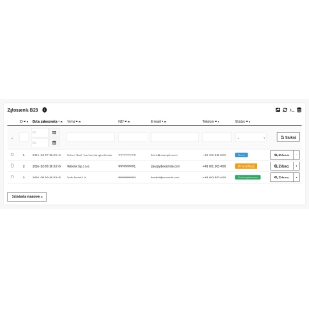 Notizen, Gruppenautomatisierung und B2B-Rabatte