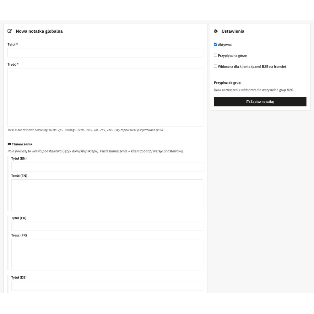 Espace B2B PrestaShop - inscription et gestion des grossistes - Module PrestaShop