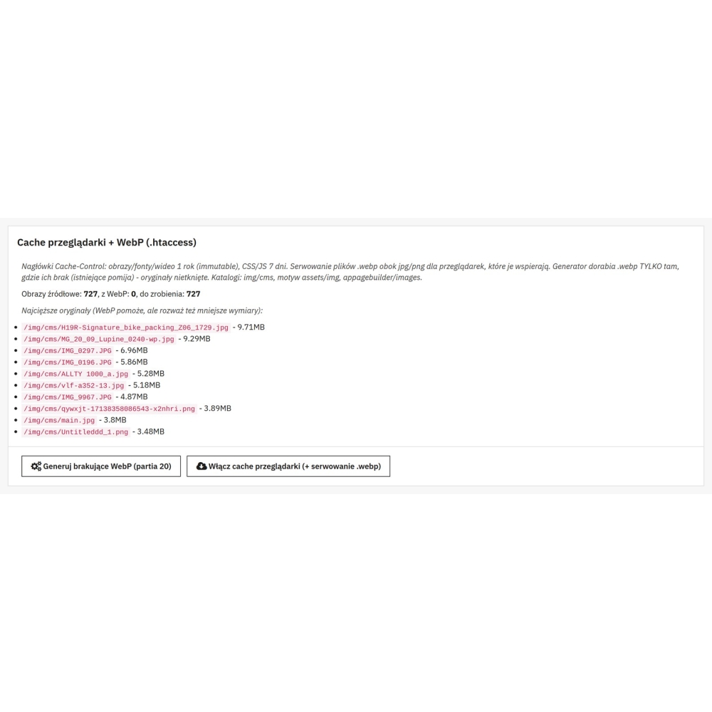 Diagnostica delle prestazioni e profiler dei moduli - Modulo PrestaShop