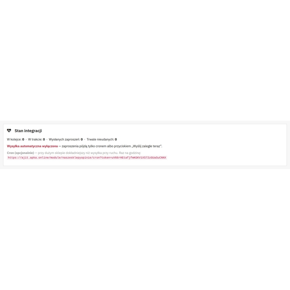 Bewertungen nach dem Kauf - nasze-sklepy.pl-Integration - PrestaShop-Modul