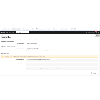 Versandkosten und Liefertermin - PrestaShop-Modul