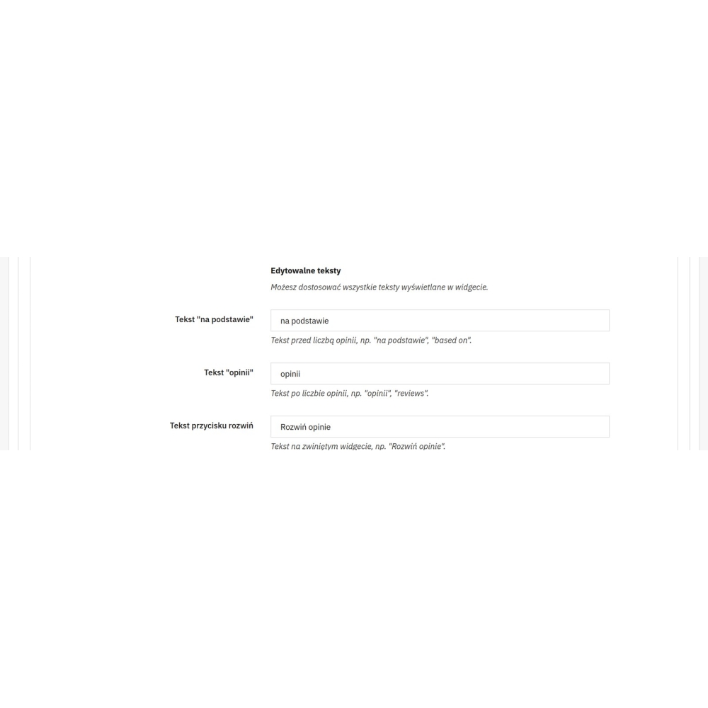 Google, Ceneo and Allegro Reviews Widget - PrestaShop Module