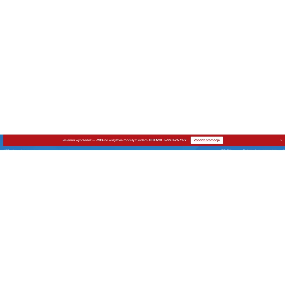 Promo-Leiste mit Countdown und Zeitplan - PrestaShop-Modul