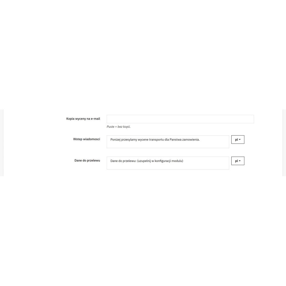 Preventivo di trasporto individuale - Modulo PrestaShop