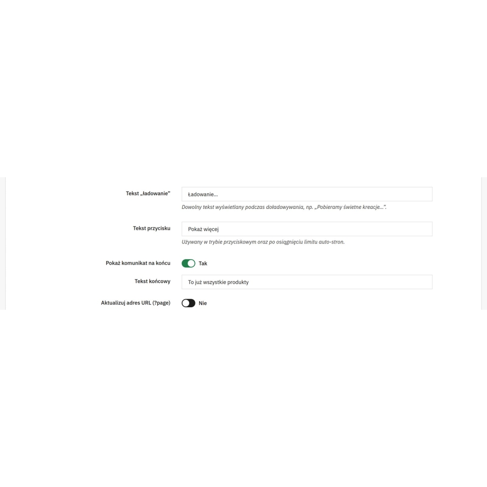 Infinite Scroll - Produkte nachladen - PrestaShop-Modul