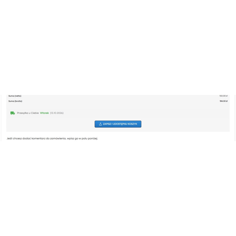 Save & Share Cart - PrestaShop Module