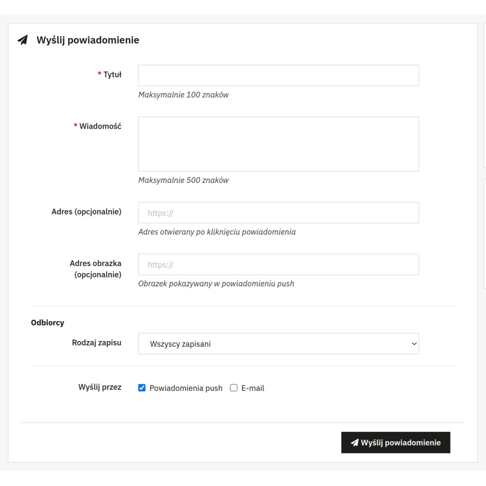 Notifiche push ed email con Firebase - Modulo PrestaShop