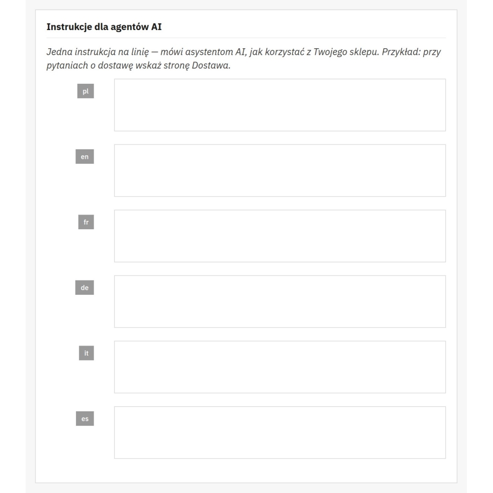 Generatore llms.txt per PrestaShop - catalogo per AI