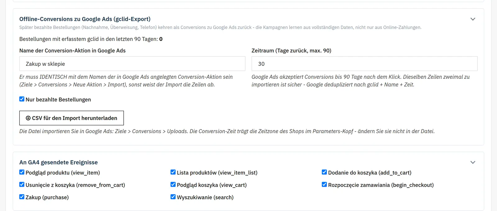 Google Ads und refund