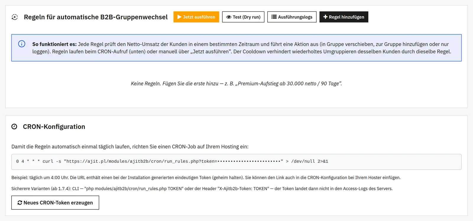 Gruppenautomatisierungen