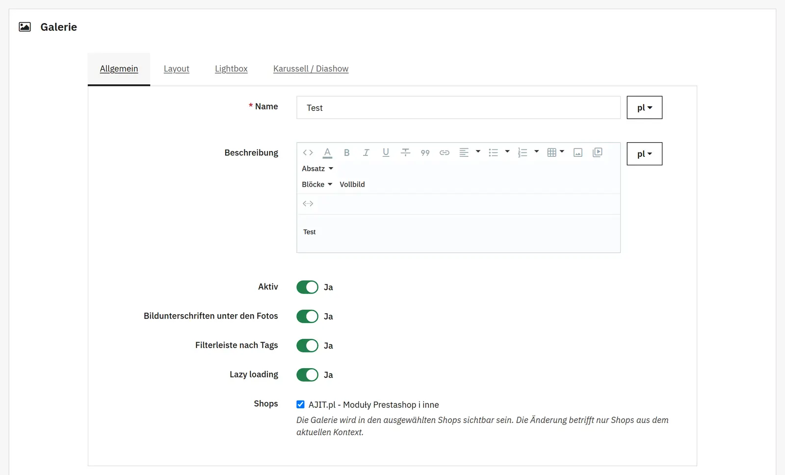 Videos, Tags und Lazy Loading