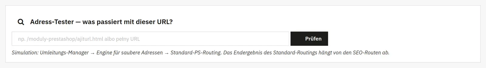 Weiterleitungen