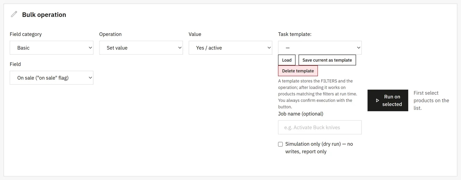 Prices, specific prices, categories, SEO and much more