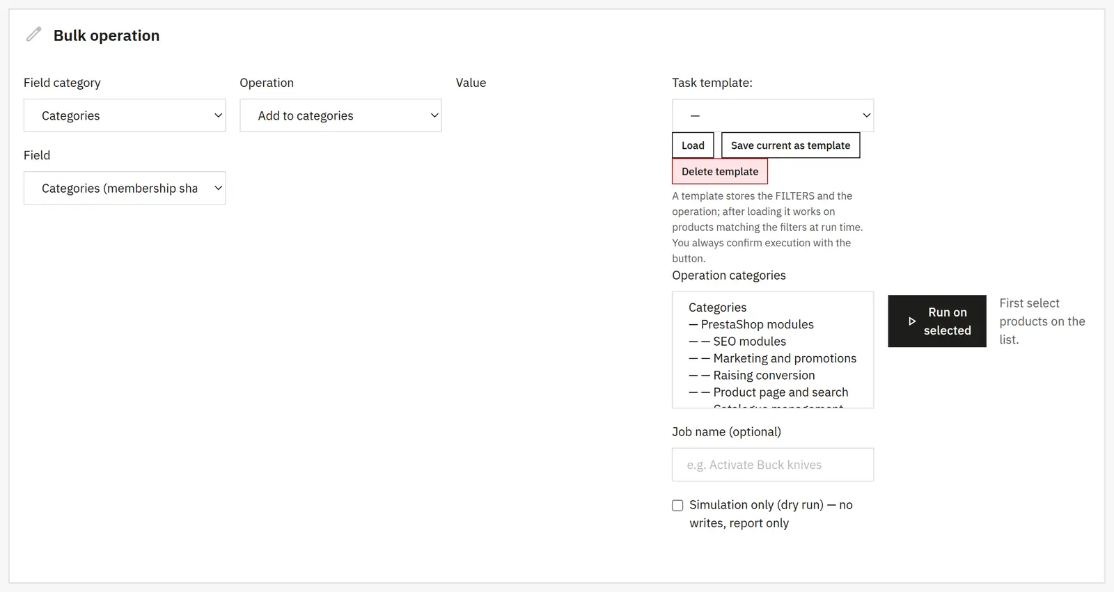Assignments and control