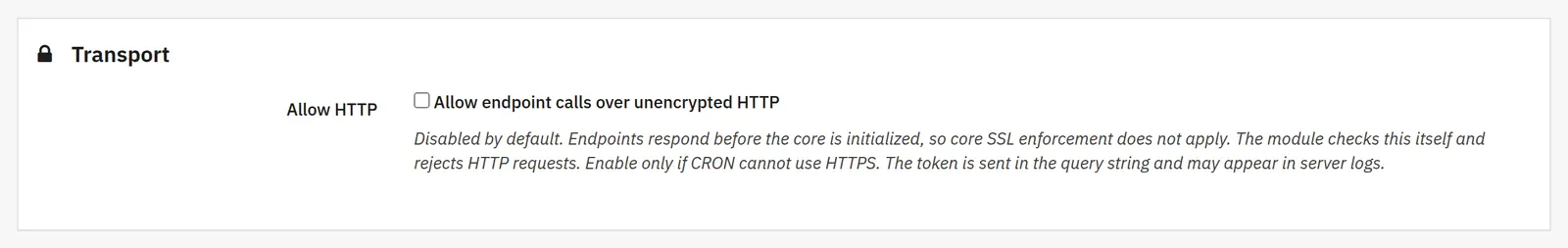 Manual synchronization or a CRON schedule