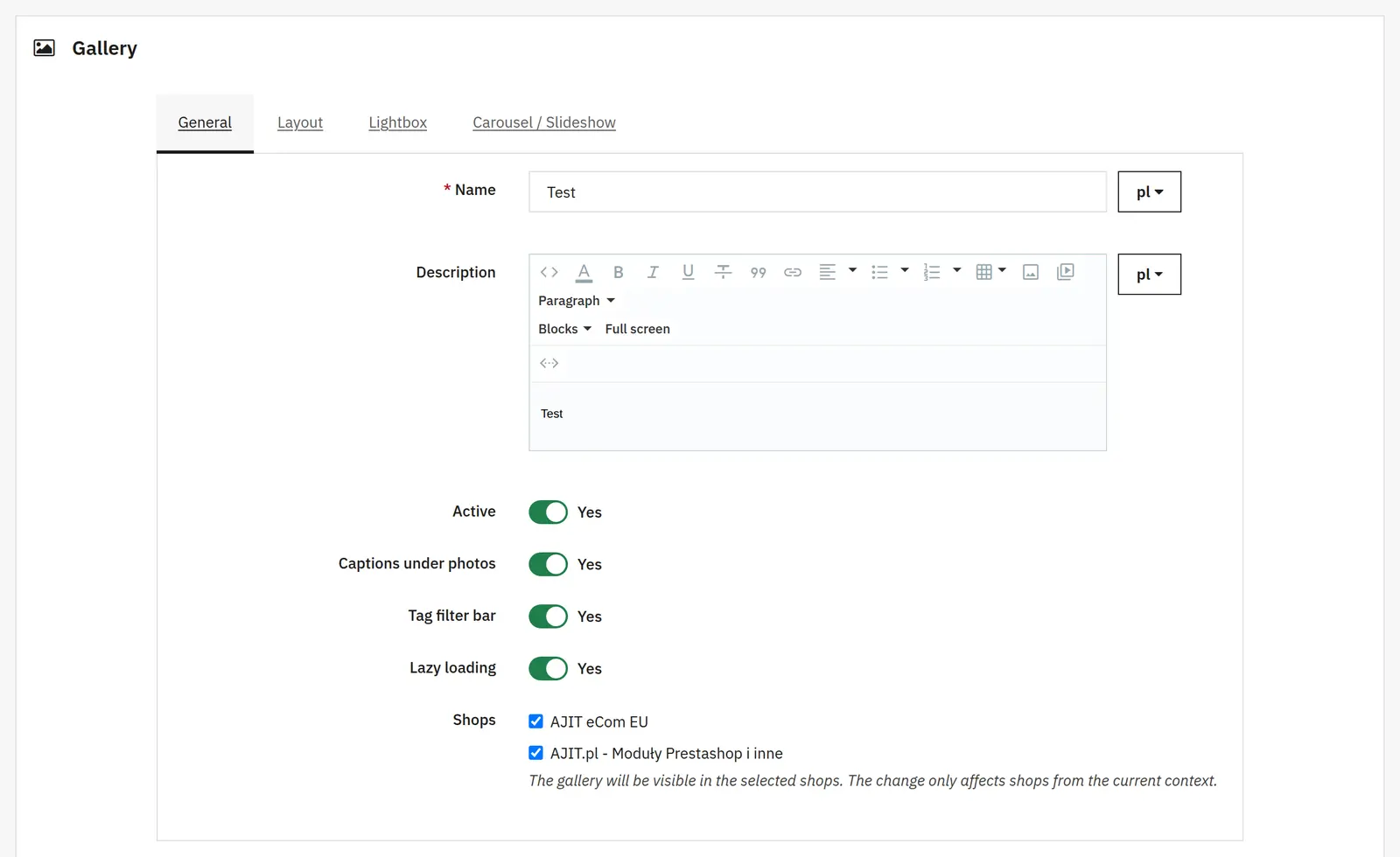 Video, tags and lazy loading