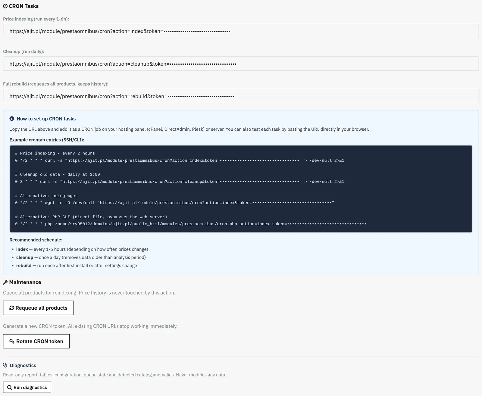 Collecting price history