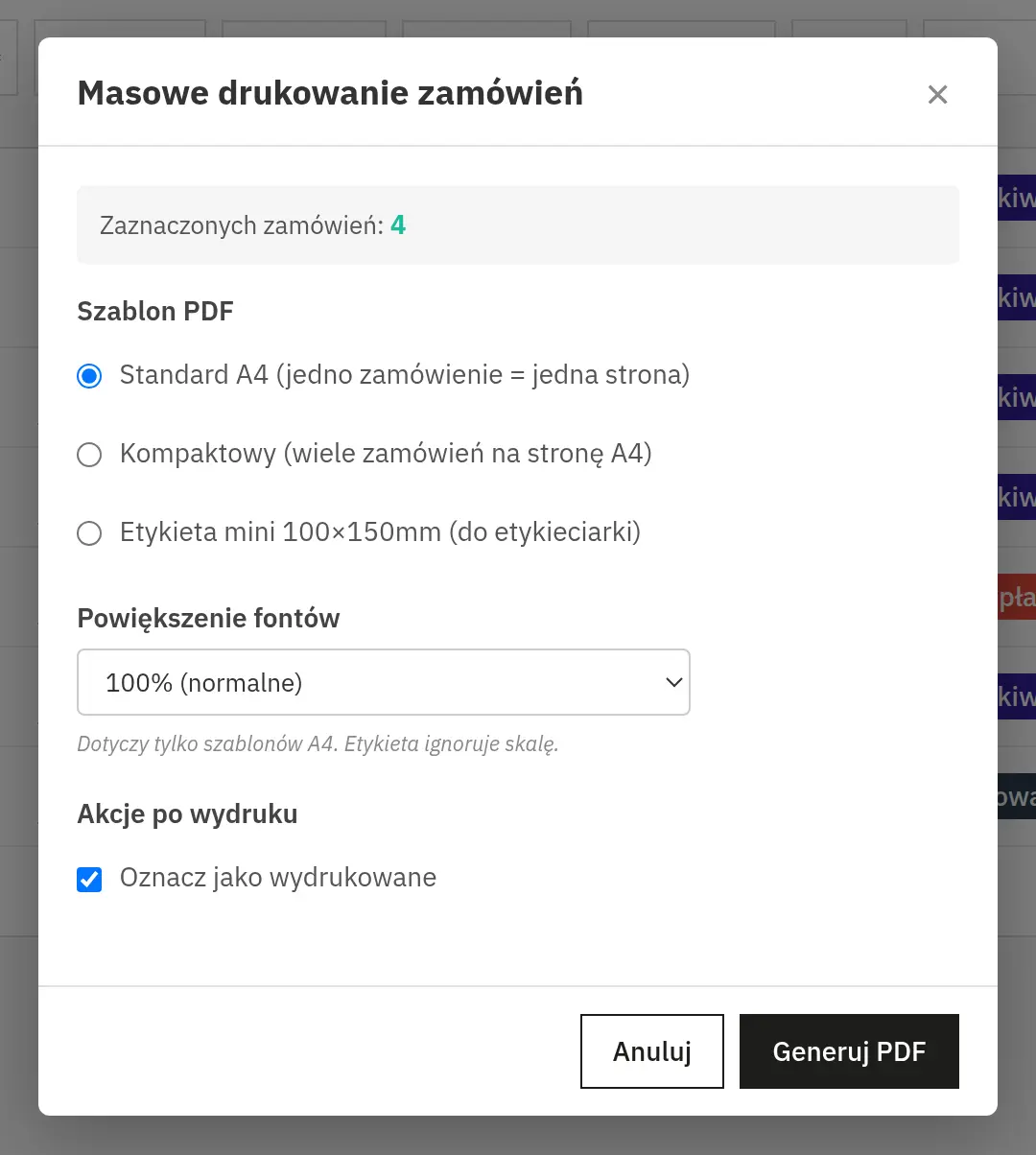 Aspecto y límites del PDF