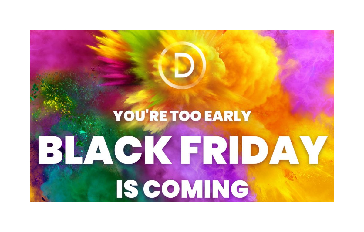 Elegant Themes on Black Friday