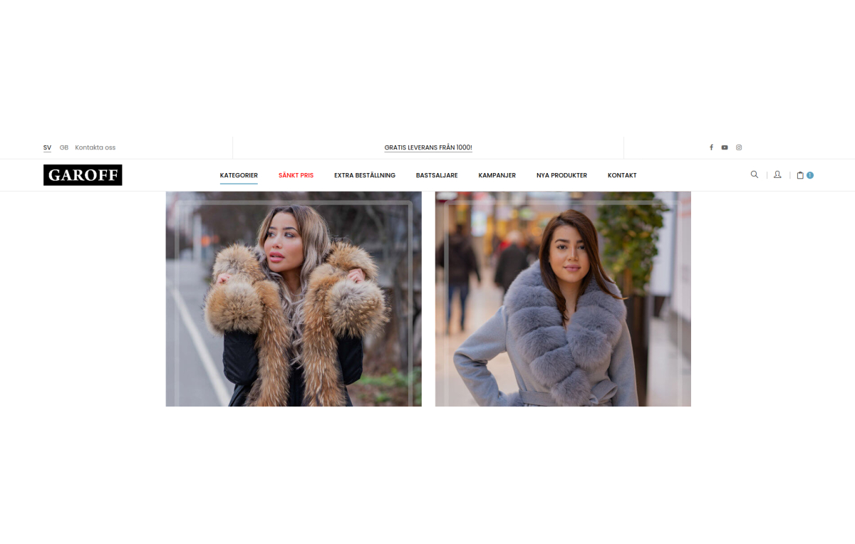 Tienda online sueca de moda