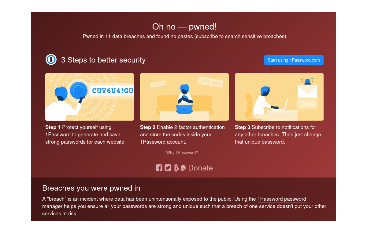 Come verificare se i miei dati sono stati violati? Guida