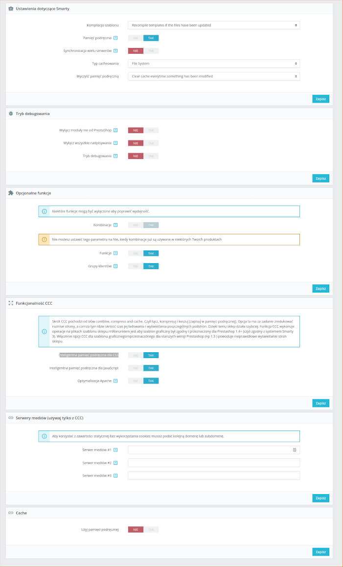 ottimizzazione js css